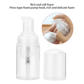 Zetiling Botella vacía espumosa, dispensador de Espuma de Mini jabón Recargable Botellas de Bomba Contenedor de Espuma para Viajes, 30 ml