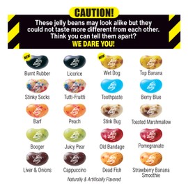 Jelly Belly BeanBoozled 7th Edition Jelly Beans (3.5 oz / 100g) - Spinner Box, Gift Game, 20 Flavors Challenge, Kosher, Gluten-Free, Peanut-Free, Dairy-Free, Vegetarian-Friendly