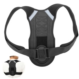 Back Straightener,Posture Corrector for Upper Back Support - Adjustable Upper and Lower Straps Support Neck, Shoulders and Upper Back to Relieve Fatigue