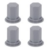 50PCS Hex Screw Bolt Covers Waterproof Dustproof Hexagonal Screw Protective