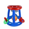 Pool Toys Pool Basketball Hoop Throwing Ring Set Inflatable Floating
