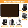 Heat Resistant Mat for Kitchen Countertop 21x29.5in, Coffee Bar Mat,