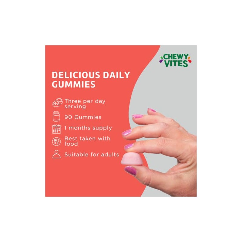 Chewy Vites Active Creatine Gummies 5000mg, 90 Count