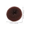 Healeved 12pcs Hair Bun Maker Tool Donut Bun Shaper Elastic