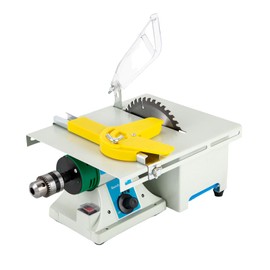 Jewelry Rock Polishing Machine 110V Bench Grinder 750W Mini Table Saw Jewelry Making Polisher w/Flex Shaft for Polishing Drilling Jade Metal Wood 800-10000rpm Speed