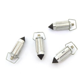 4 Pack Reproduction Keihin Carburetor Float Needle with Rubber Viton Tip Fits Honda Kawasaki Suzuki Yamaha Motorcycle