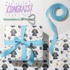GIOLNIAY 2025 Graduation Wrapping Paper - Black & Gold Cap