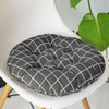 XSlive Round Chair Cushions Seat Cushion Boho Pattern Soft Thick