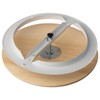 Diameter 160 mm Wooden Anemostat Exhaust Air Supply Plate Valve