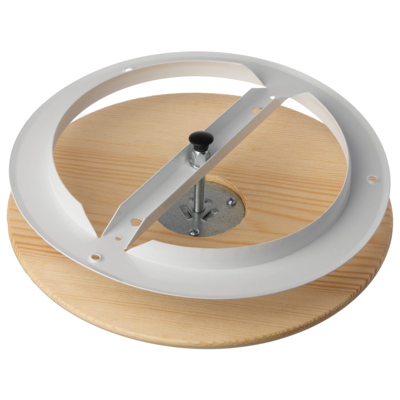 Diameter 160 mm Wooden Anemostat Exhaust Air Supply Plate Valve