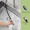 Tohlar Pull Down Kitchen Faucet Spray Head Replacement, 2 Function