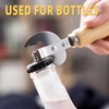 2Pcs Safe Manual Metal Can Opener, Stainless Steel Side Cut