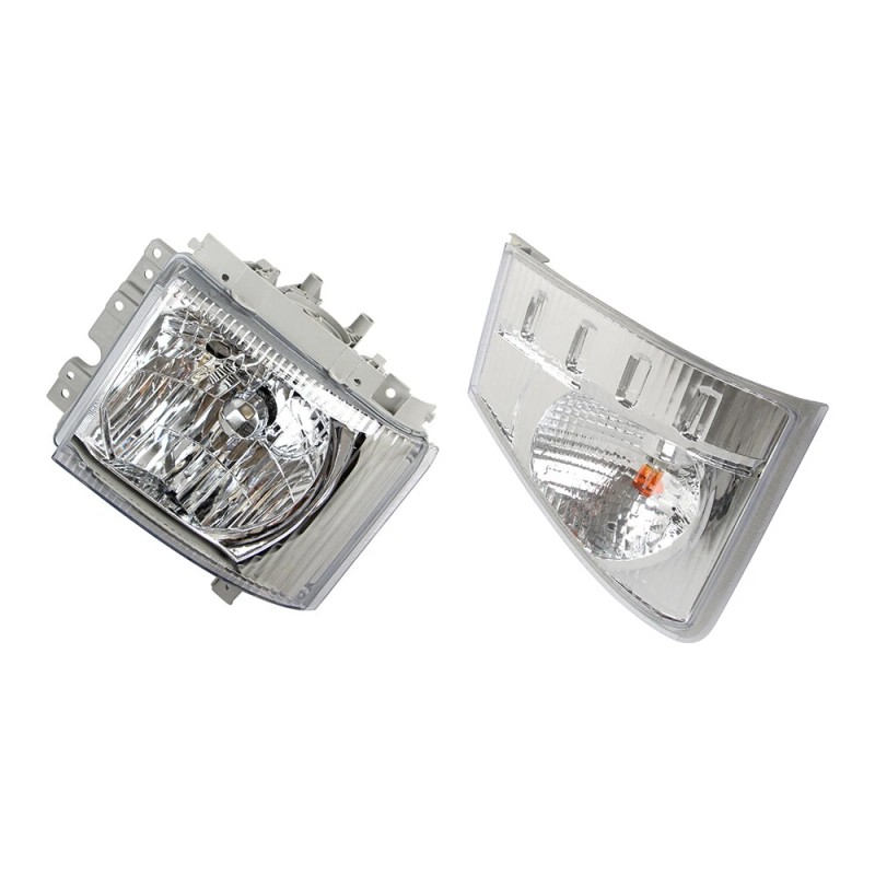 Cahuczlhoz Halogen Headlight with Corner Lamp Assembly Fit 2008-2020 ISUZU