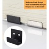TileDisplay Wall Hanger, 8 Pcs Stainless Steel Wall Mount Brackets