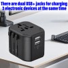 Unbranded 5 in 1 Universal Travel Adapter 10A Power Adapter