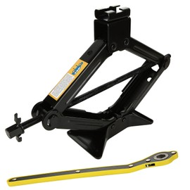 SHUESS Scissor Jack for Car 2 Ton Car Jack Kit, Quick Lifting Tire Changing Kit (Includes Labor Saving Wrench and Lifting Jack), Car Tire Jack for Auto/SUV/MPV up to 2 Tons (4,409lbs)