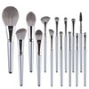 LUYING Makeup Brushes Set of 14 with Makeup Pouch, Makeup