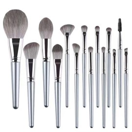LUYING Makeup Brushes Set of 14 with Makeup Pouch, Makeup Brush, Super Soft, High Quality Makeup Brush, Multi-functional Makeup Set, Concealer Brush, Eye Shadow Brush, Foundation Brush, Everyday