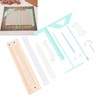 Bookbinding Kit, Multifunctional Portable Bookbinding Spacer Tools Set Binding Punch
