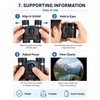 Compact 8x21 Binoculars for Travel & Birdwatching – Lightweight Folding