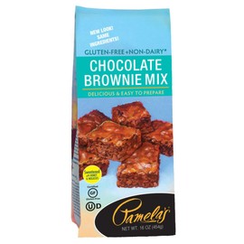 Pamela's Wheat Free, Gluten Free Ultra Chocolate Brownie Mix, 16-Ounce Packages (Pack of 6) ( Value Bulk Multi-pack)