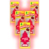 Wunder-Baum Car Air Freshener Fragrance Tree Fragrances Pack of 5