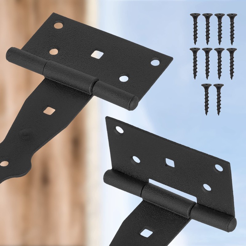 KOTARBAU Cross Hinges, 100-400 mm, Shutter Hinges, Gate Hinges, Door