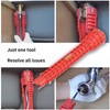 Casoter 8 in 1 Sink Multi-Water Pipe Wrench Sink Faucet