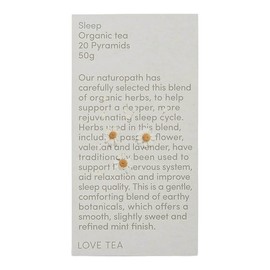 Love Tea Sleep Pyramid Tea Bags, 20 Tea Bags