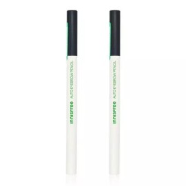 Gita [이니스프리] 이니스프리 납작 아이브로우 펜슬 0.3g 2호 깜깜한 밤하늘 블랙 2개 [Innisfree] Innisfree Flat Eyebrow Pencil 0.3g No. 2 Dark Night Sky Black 2pcs [Basic]