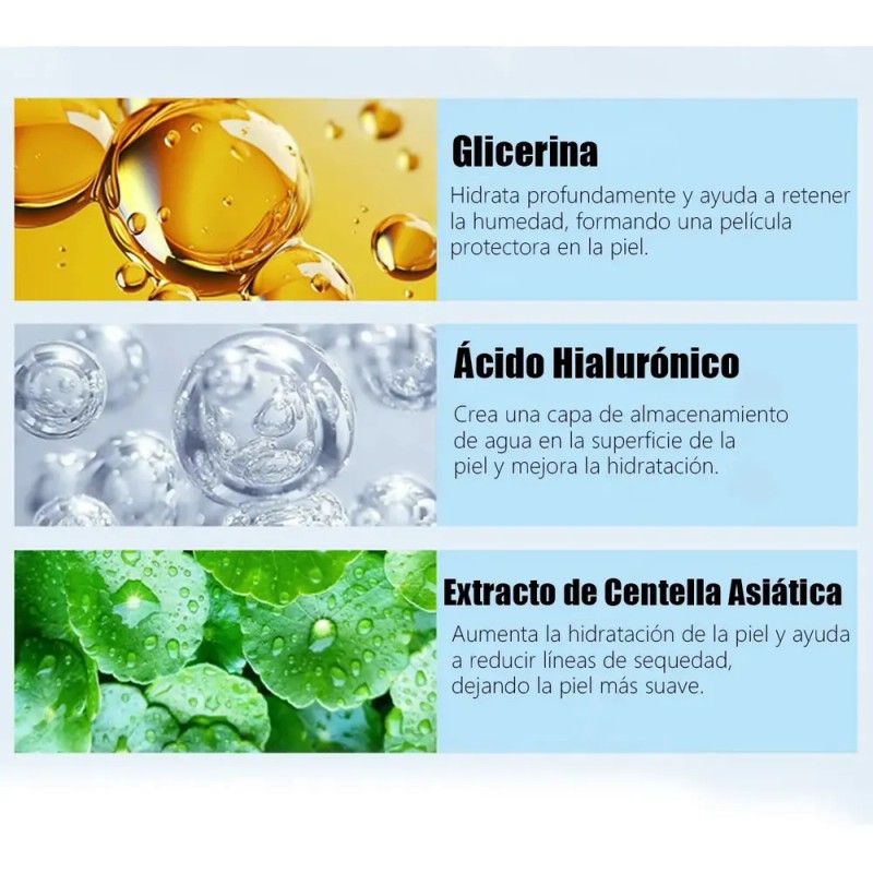Kit 10 Mascarillas Coreanas Faciales Centella Ácido Salicílico Anti Acné
