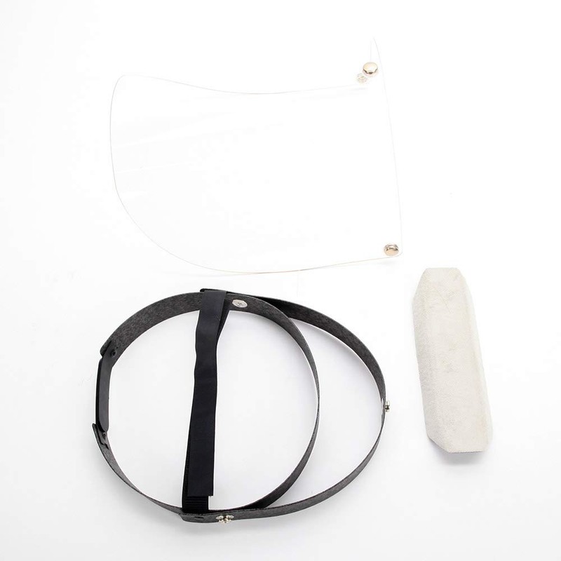 Vabon Safety Premium Face Protection, 1 mm Thick, Adjustable, High