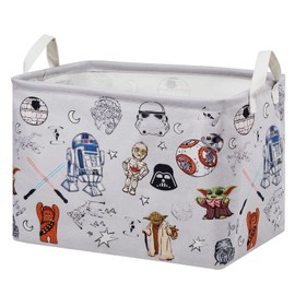 BHXXRQRQ Room Nursery Decor,Baby Laundry Large Hamper Foldable With Waterproof Pe Coating,Dirty Clothes Basket Featuring The Child,Bedroom,Bathroom Set,Toy Bin,Kids Birthday Gifts (Square)