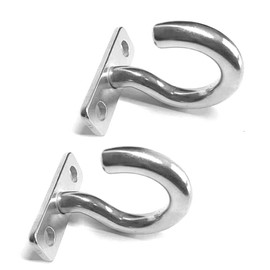 JY-MARINE Ceiling Hooks Heavy Duty Stainless Steel 304 Utility Ceiling Hooks for Hanging Plants,2 Pcs