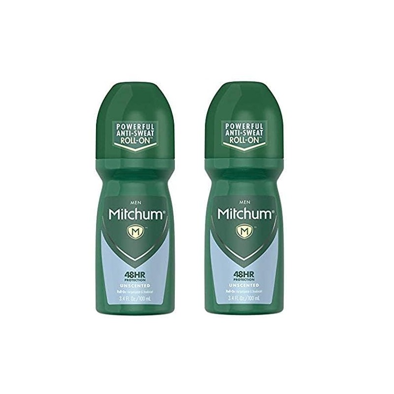 Mitchum Invisible Antitranspirante Desodorante Roll Perfume Onzas Paquete