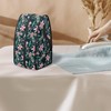 Rchsmod Lily Flower Leaf Print Portable Steam Iron Case Travel