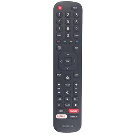 EN2BB27HB Replacement Remote for Hisense TV H65A6100 H65AE6030 H43A5600 H43A6100 H43AE5500 EN2BB27HB EN2BB27H H32A5600 H32AE5500 H32A5600UK H39A5600 H39AE5500 H39A5600UK H50A6100 H50AE6030 H55A6100