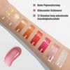 Glitter Lip Gloss Shiny Liquid Lipstick with Diamond Sparkles, Moisturising