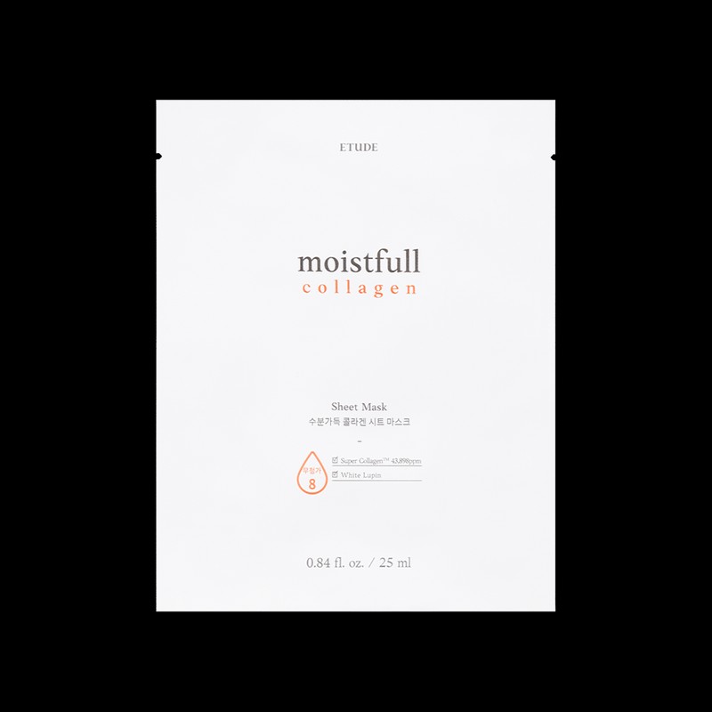 Etude [에뛰드][봄선물][10매]수분가득 콜라겐 시트 마스크 세트 [Etude][Spring Gift][10 Sheets] Moisture-Filled