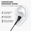 MOSWAG in Ear Wired Headphones, Wired Earbuds with Microphone, 3.5mm