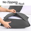 Imperial Rooms Pillow Cases 2 Pack Brushed Microfibre Pillow Covers
