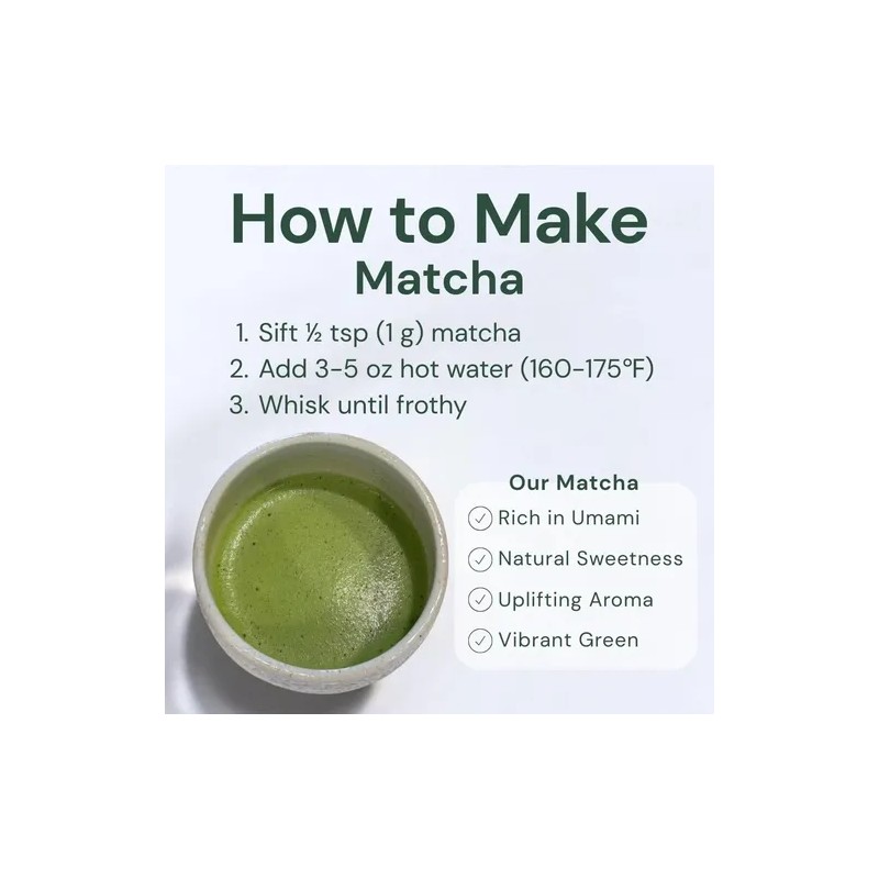 Wako Matcha Uji Ceremonial 40 G - Té Verde En