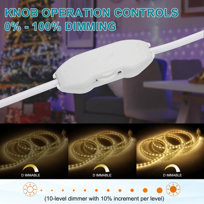 sourcing map LED Strip Dimmer, DC 12V to 24V 6A