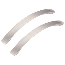 JNRFTY Pack of 10 Furniture Handles, Cabinet Handles, Kitchen Handles, Furniture Drawer Handles for Kitchen Cabinets with Screws, 128 mm Hole Spacing