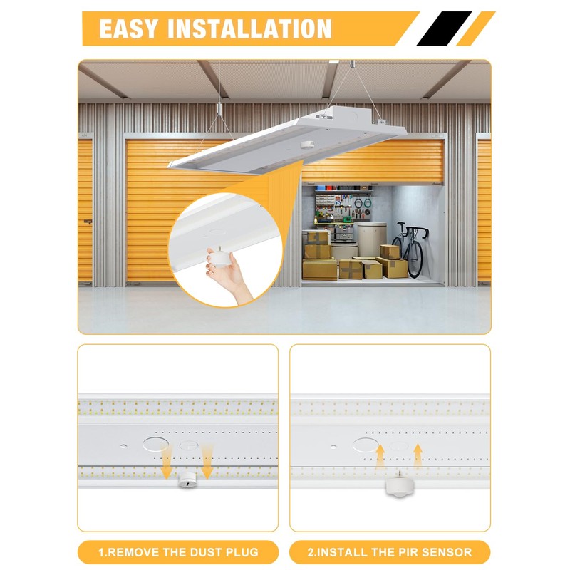 JC-LGL 360 Degree PIR Occupancy Motion Sensor for LED Linear