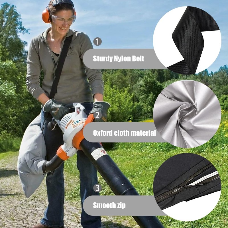 QEXUJOW Leaf Blower Accessories & Leaf Vacuum Accessories, Leaf Blower