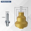 Diamond Step Drill Bit Set (20mm/35mm/50mm) - M10 Thread Hole