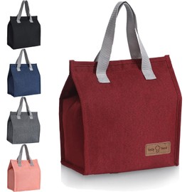 FERNYE Lunch Bag for Women/Men,Waterproof Reusable Portable Lunch Tote,Designed for Adults,Students,Thermal Cooler Bag Ideal for Work/School/Travel/Picnic