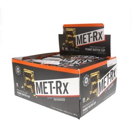 MET-Rx Protein Plus Bar, Great as Healthy Meal Replacement, Snack, and Help Support Energy, Gluten Free, Peanut Butter Cup, With Vitamin A, Vitamin C, and Zinc to Support Immune Health, 85 g,9 Count