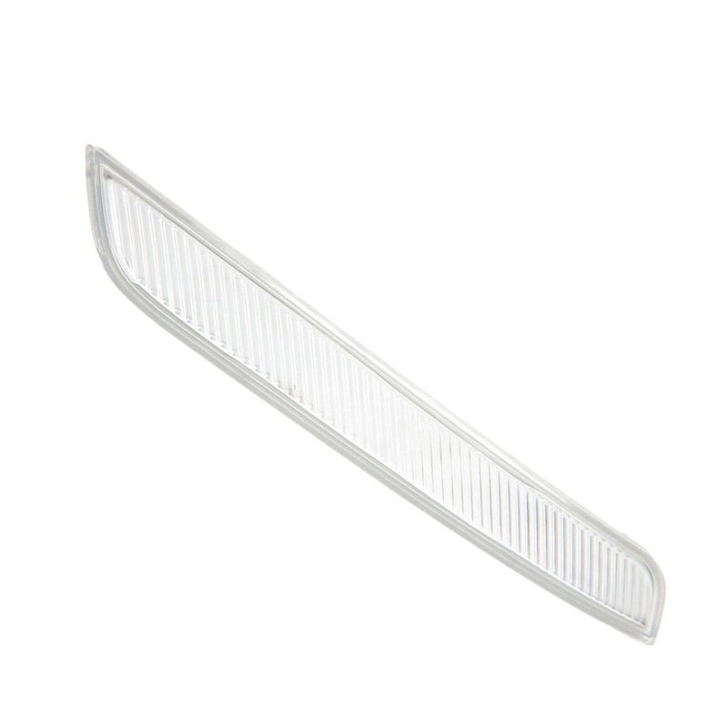 Front Bumper Reflector Clear White Improve Car Visibility Side Marker